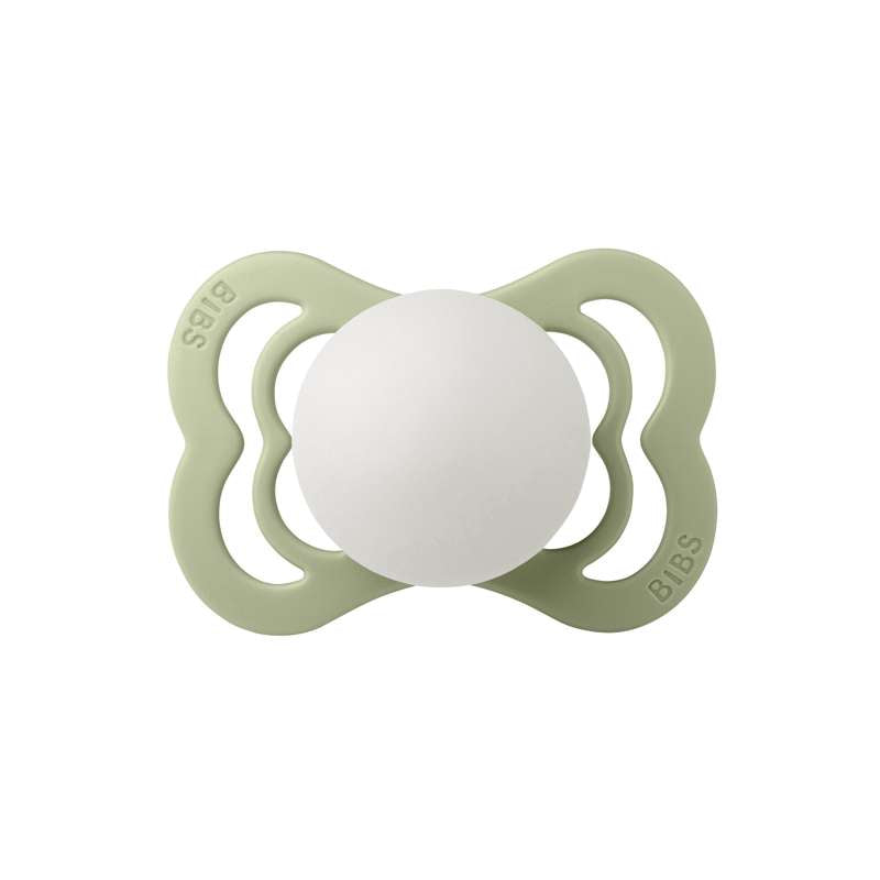 BIBS Supreme Sut - Str. 1 - Naturgummi - GLOW - Sage