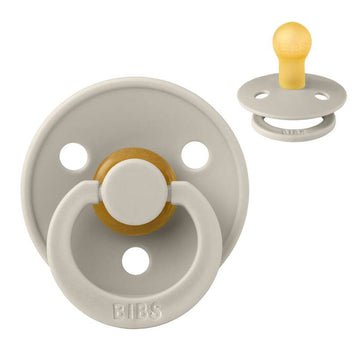 Bibs Στρογγυλή Colour Πιπίλα - μεγ. 1 - φυσικό καουτσούκ - Άμμος 