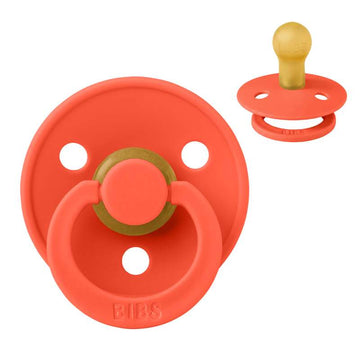 BIBS Rund Colour Sut - Str. 1 - Naturgummi - Tango