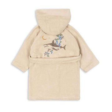 Konges Sløjd Terry de bain m. Broderie - GOTS - Sable d'été 