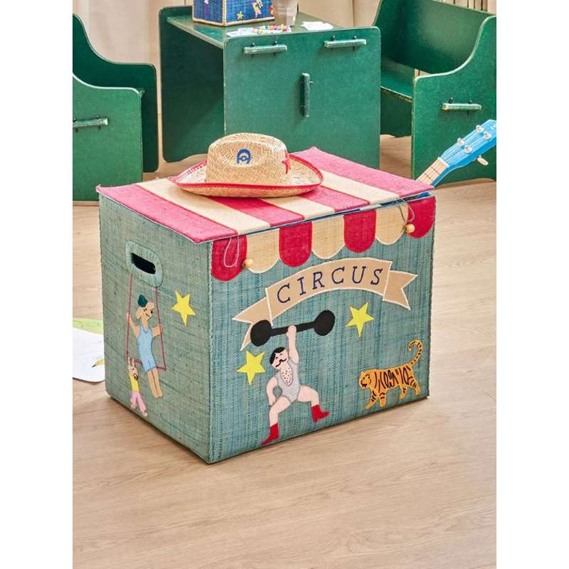 RICE Raffia Storage Basket - Circus 