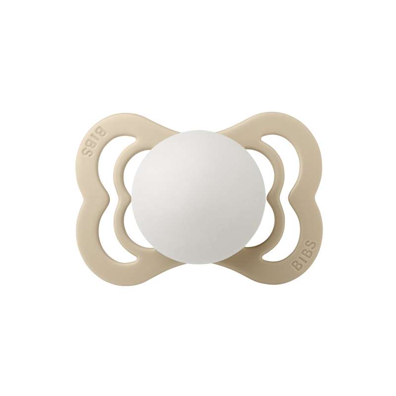 Bibs Supreme Duda - vel. 1 - prirodni kaučuk - GLOW - Vanilija 
