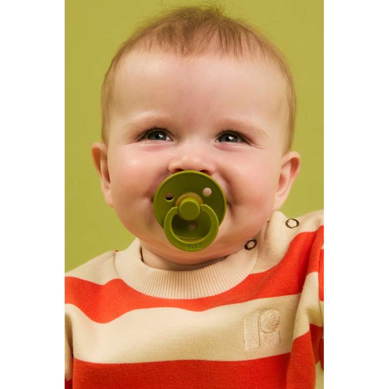 BIBS Rund Colour Sut - Str. 1 - Naturgummi - Wasabi