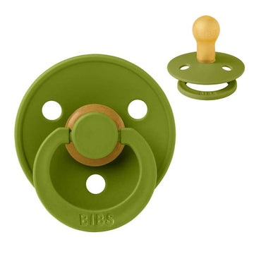 BIBS Rund Colour Sut - Str. 1 - Naturgummi - Wasabi