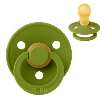 BIBS Rund Colour Sut - Str. 3 - Naturgummi - Wasabi