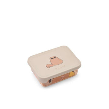 Liewood Ako Tritan Snackboks - Cats and Dogs/Sandy