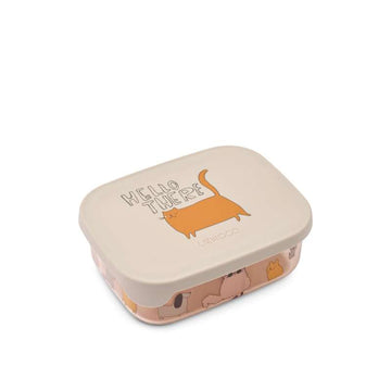 Liewood Arthur Tritan Madkasse - Cats and Dogs/Sandy