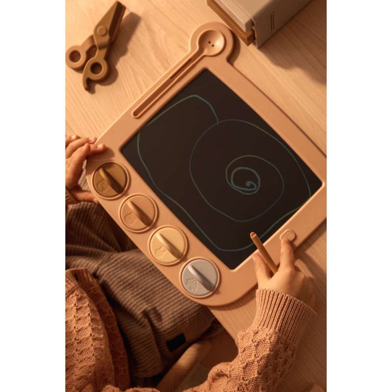 Liewood Venzora LCD Tegnetavle m. Stempler - Dove Blue Multi Mix