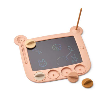 Liewood Venzora LCD Tegnetavle m. Stempler - Pale Tuscany Multi Mix