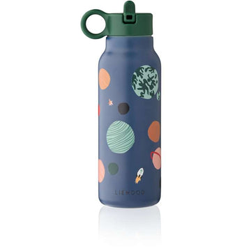 Liewood Falk Drikkeflaske - Rustfrit Stål - 350ml - Universe/Classic Navy