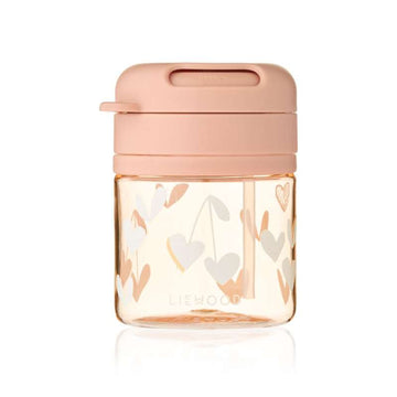 Liewood Pavia Sugerørskop - Tritan - 280ml - Sweethearts/Pale Tuscany