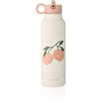 Liewood Falk Drikkeflaske - Rustfrit Stål - 500ml - Peach Me/Sea Shell