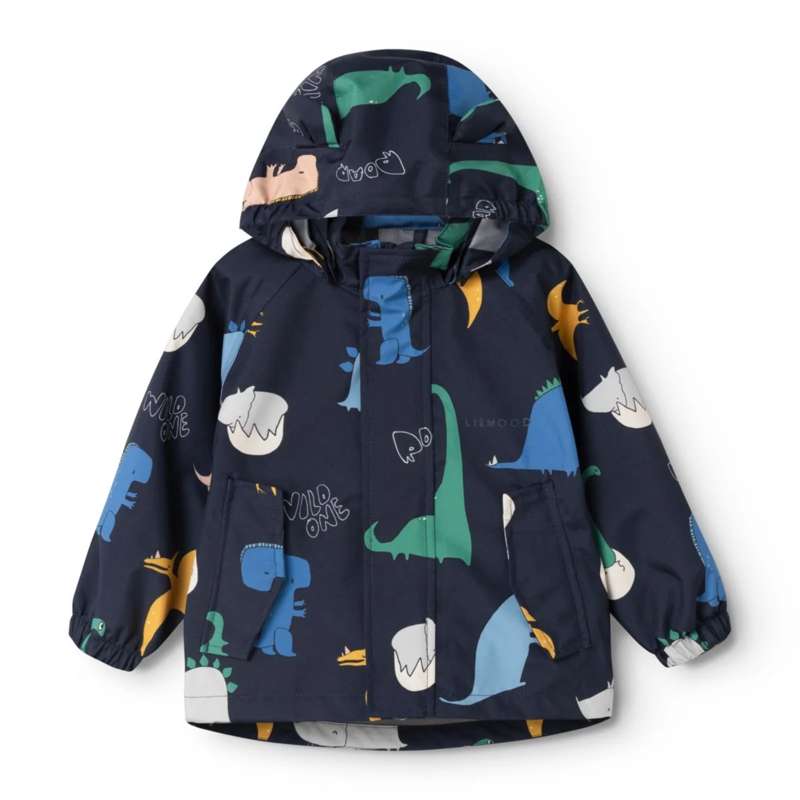 Liewood Manu Rainwear - Dino Roar/Classic Navy