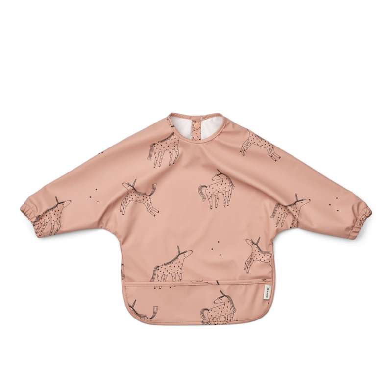 Liewood Merle Cape Bib Spiseforklæde - Unicorn/Pale Tuscany