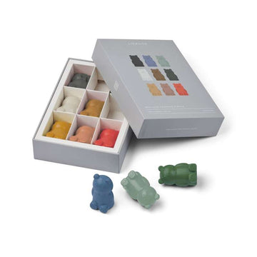 Liewood Wallace Pastelky - 9-balenie - Yellow Mellow Multi Mix
