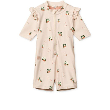 Liewood Amel UV-védelemmel ellátott fürdőruha - Barackszín/Tengeri kagyló 