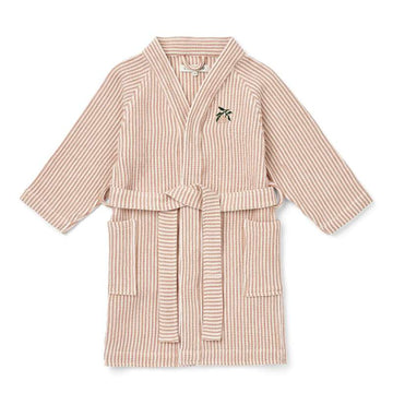Liewood Bertha Peignoir de bain - Y/D Rayure Toscane Rose/Crème de la Crème 