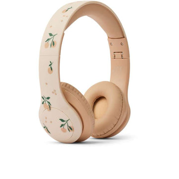 Liewood Quinn Wireless Headphones - Peach/Sea Shell