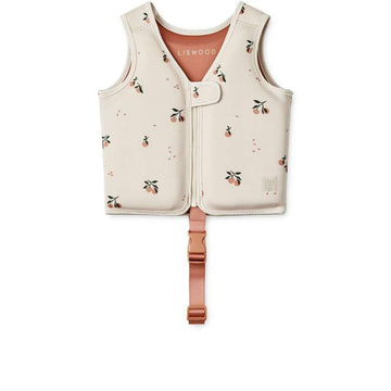 Liewood Dove Badevest - Peach/Sea Shell