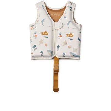Liewood Dove Badevest - Sea Creature/Sandy