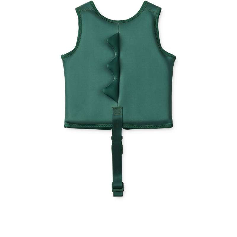 Liewood Vestă de înot Dove - Crocodil - Garden Green