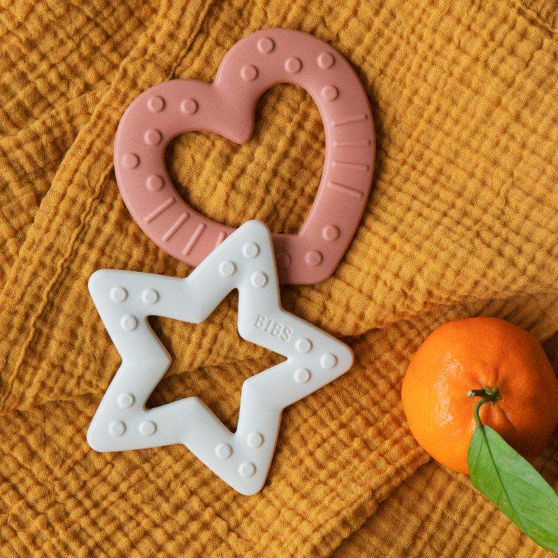 BIBS Play - Baby Bitie Bidering - Hjerte - Sage