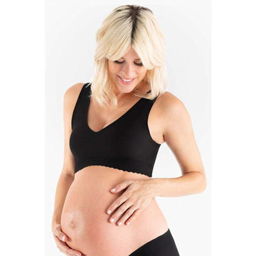 Belly Bandit- ANTI V NECK BRA - Čierna 