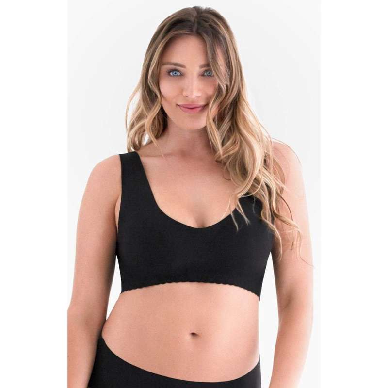 Belly Bandit- ANTI V NECK BRA - Sort