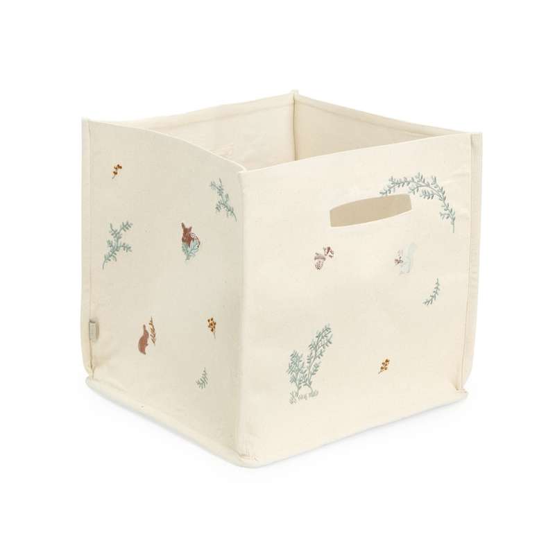 Cam Cam Copenhagen Storage Basket - Canvas - GOTS - Woodland