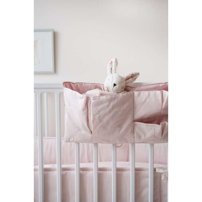 Cam Cam Copenhagen Bed Pocket - OCS - Classic Stripes Rose