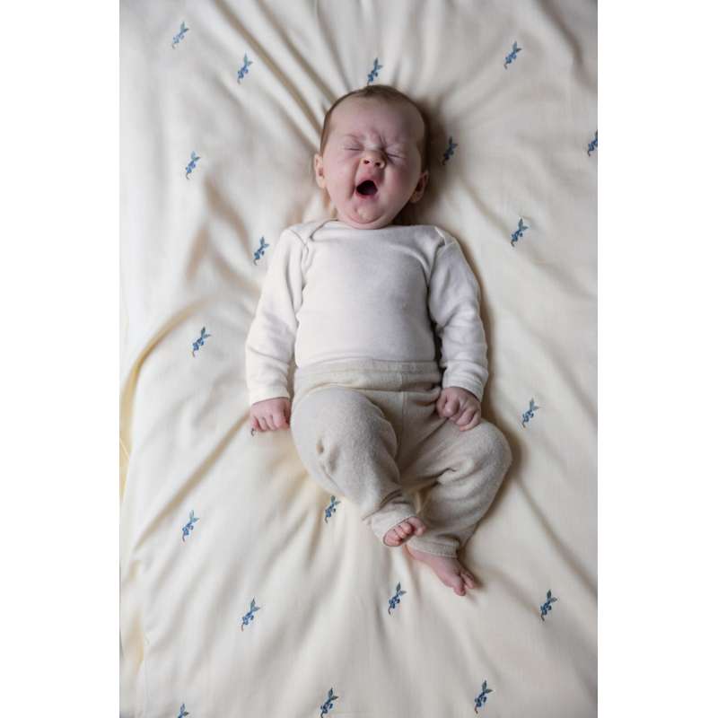 Cam Cam Copenhagen Sengetøj - Baby - Broderet - GOTS - Blueberries