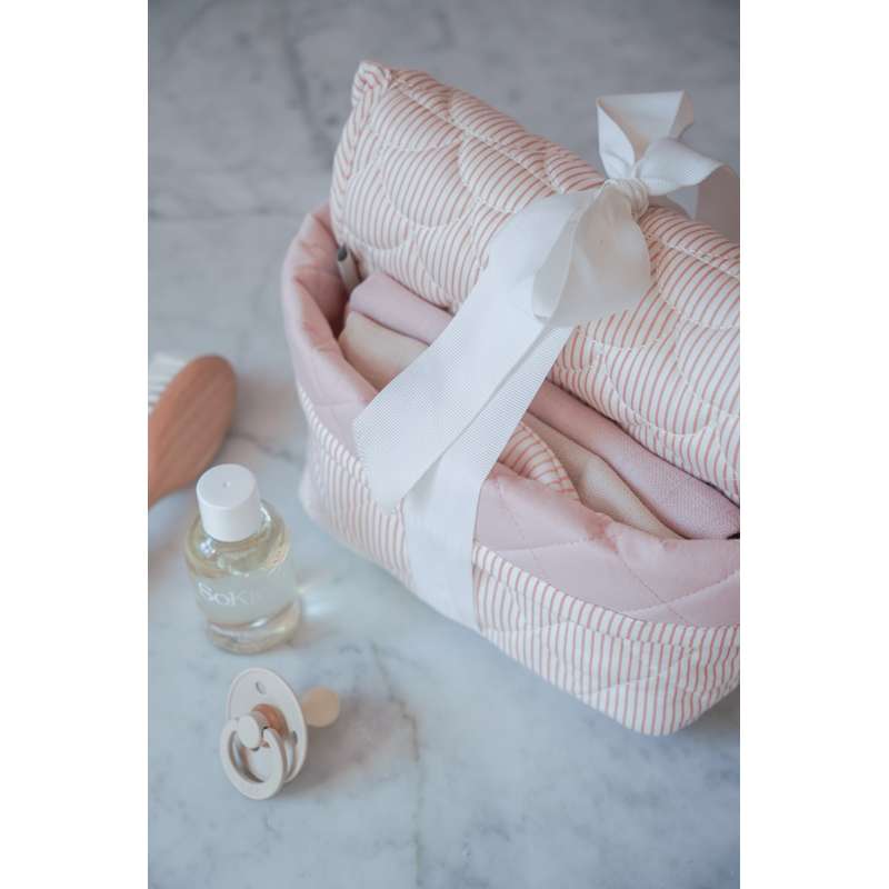 Cam Cam Copenhagen Babygavesett - Liten - Classic Stripes Rose