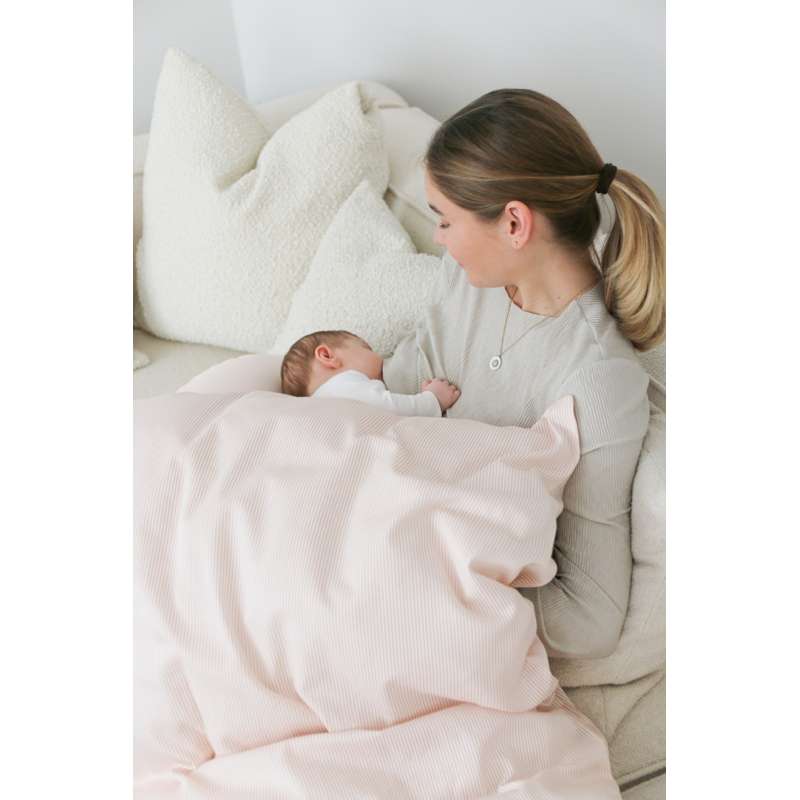 Cam Cam Copenhagen Posteljina - Odrasli - GOTS - Classic Stripes Rose