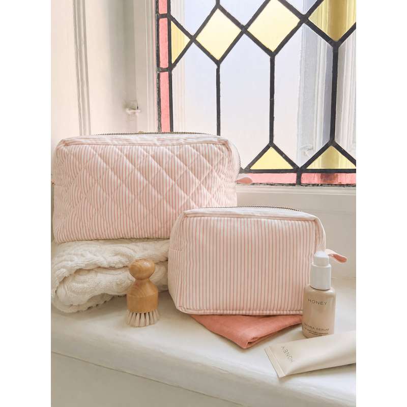 Cam Cam Copenhagen torbica za šminku - OCS - Classic Stripes Rose
