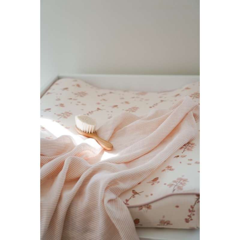 Cam Cam Copenhagen Muslin Cloth - 3-Pack - GOTS - Classic Stripes Rose