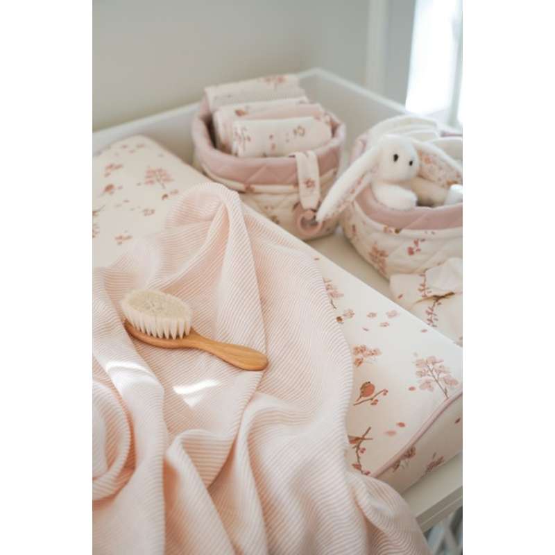 Cam Cam Copenhagen Muslin Cloth - 2-Pack - GOTS - Classic Stripes Rose