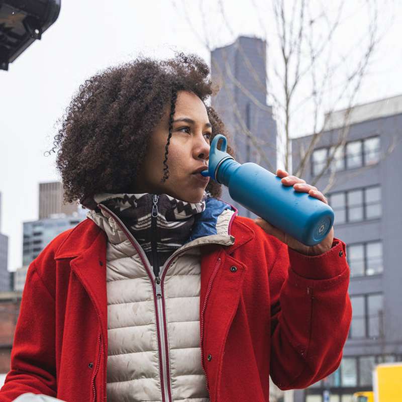 Klean Kanteen Classic Drikkedunk - Flip/Seal SportCap - 532ml - Corsair