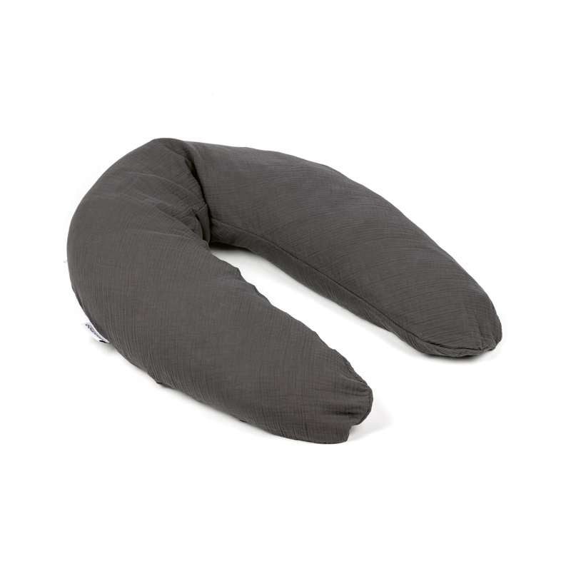 Doomoo Nursing/Pregnancy Pillow - Muslin - Gray 