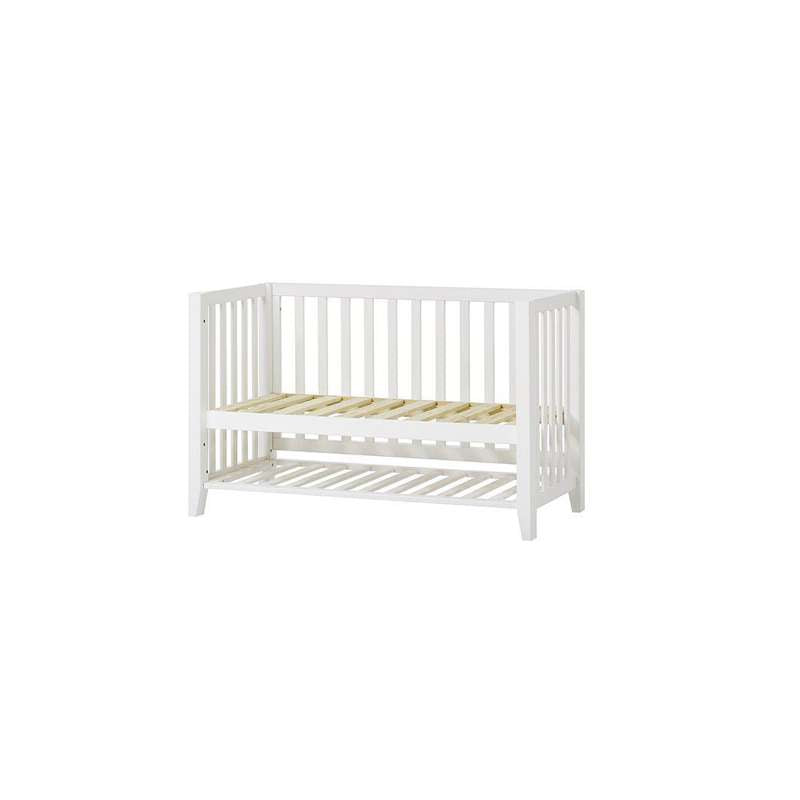 Hoppekids ANTON - Lit bébé - 60x120 cm - Blanc