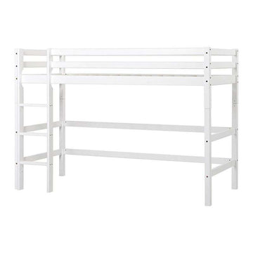 Hoppekids ECO Dream - Mid-High Bed - 90x200 cm. - White 