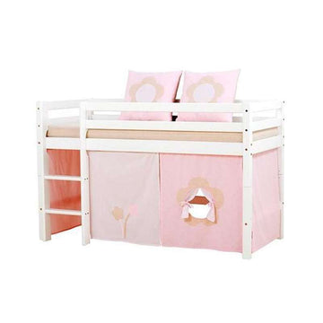 Hoppekids Forhæng til Seng - FAIRYTALE FLOWER - Flere Størrelser