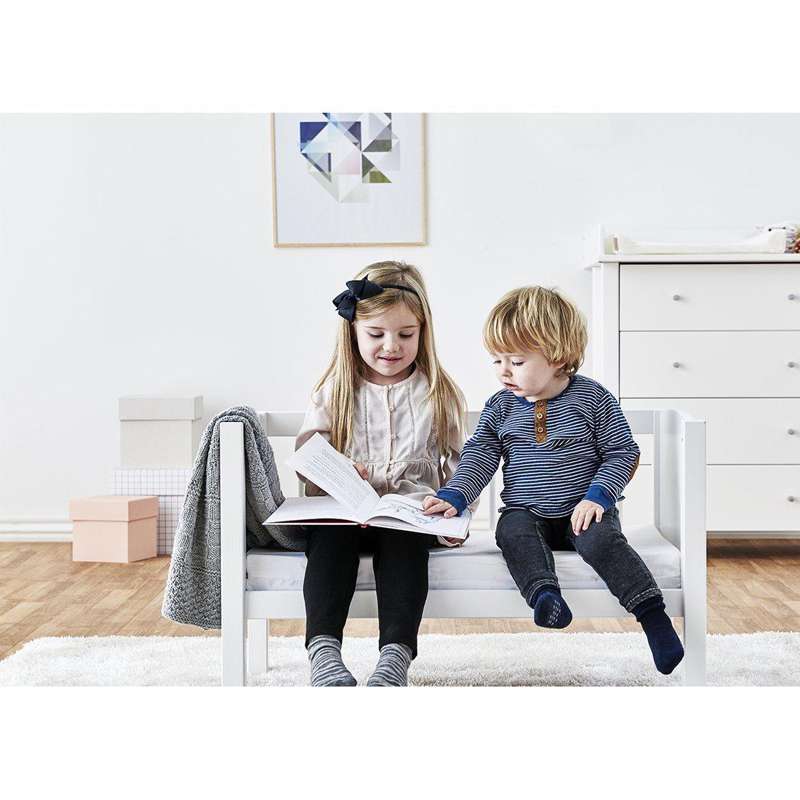 Hoppekids Skummadras til Vugge - 80x40x7 cm.