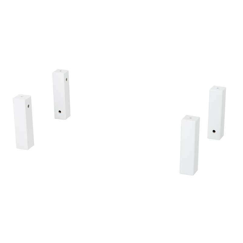 Hoppekids ECO Luxury - Mellemklodser til Etageseng - Alle Størrelser - Hvid