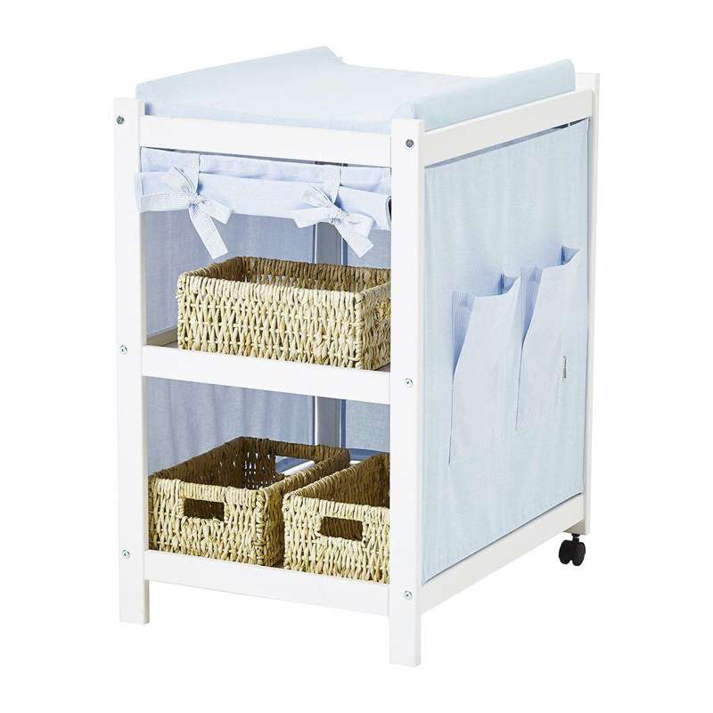 Hoppekids Puslehynde - 64x51x7 cm. - Lyseblå