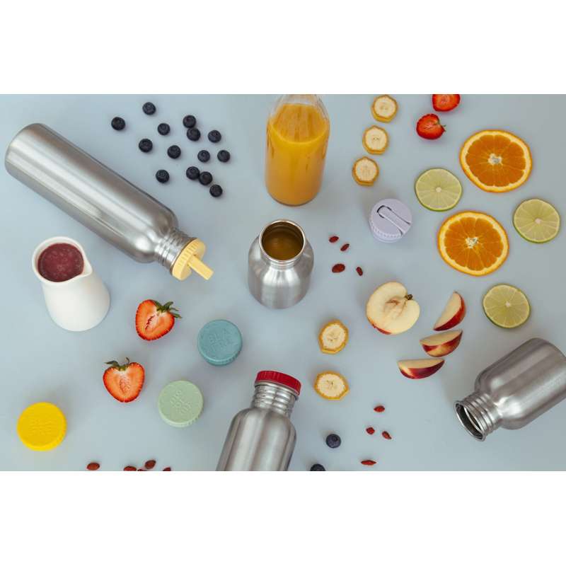 Blafre Láhev na pití z oceli - 750 ml. - Námořnická modrá 