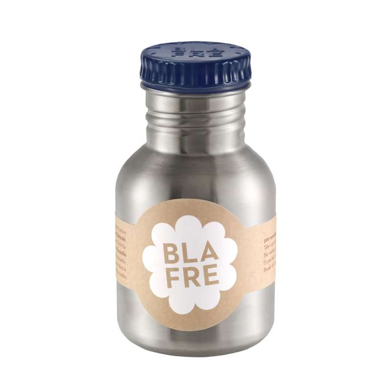 Blafre Steel Drinking Bottle - 300 ml. (Dark Blue)