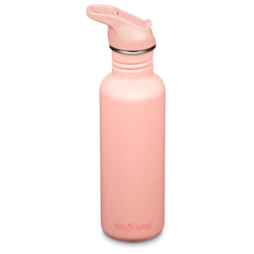 Klean Kanteen Classic Drikkedunk - Flip/Seal SportCap - 800ml - Peach Parfait
