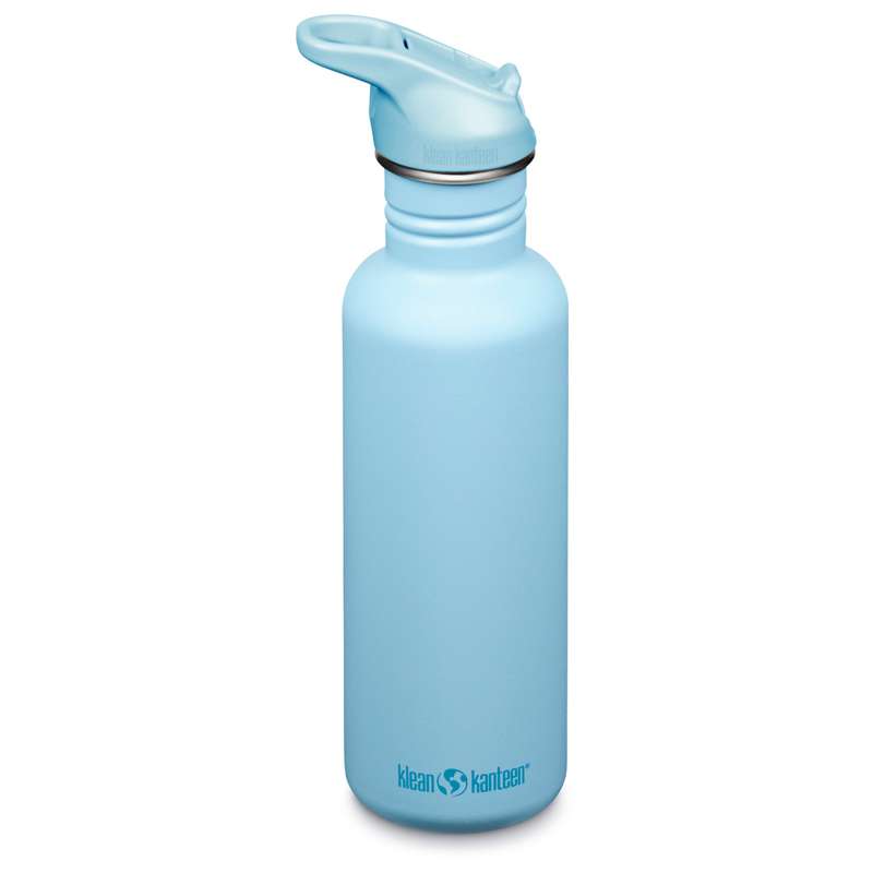 Klean Kanteen Classic Drikkedunk - Flip/Seal SportCap - 800ml - Clear Sky