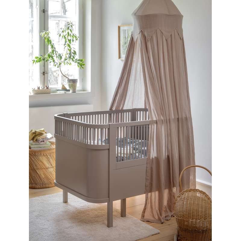 Sebra The Bed and Changing Table with Accessories - Jetty Beige - Deluxe Bundle 1 