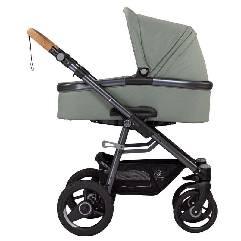 Naturkind Poussette combinée Lux Evo - 77cm. - Jade